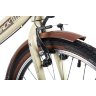 Велосипед NOVATRACK 24" AURORA, складной, сталь, бежевый, 3 скор., Shimano NEXUS