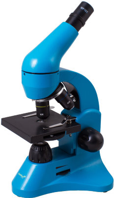 Микроскоп Levenhuk Rainbow 50L Azure\Лазурь 69048