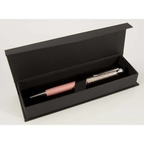 Silwerhof Ручка шар. AERY корп. розовый перламутровый +стилус, синие чернила, подарочная коробка 026120-02