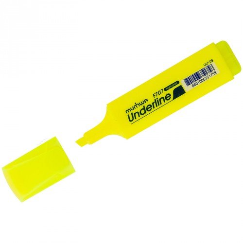 MunHwa Pencil Co Текстовыделитель MUNHWA UnderLine, 1-5мм, желтый ULF-08