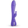 Фиолетовый вибратор-кролик Trix Rabbit Vibrator - 22,5 см.