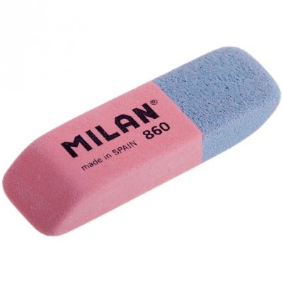 Milan Ластик MILAN "860" скошенный, комбинированный, натуральный каучук CCM860RA
