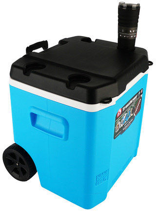 Изотермический контейнер (термобокс) Igloo Transformer 60 Roller (56 л.), синий