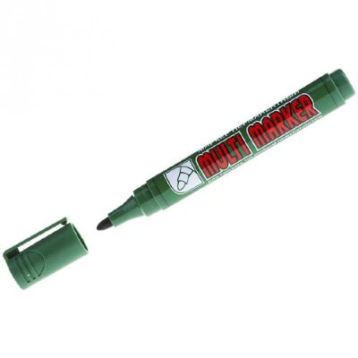 Crown Маркер перманентный 2,0мм зеленый Multi marker CPM-800