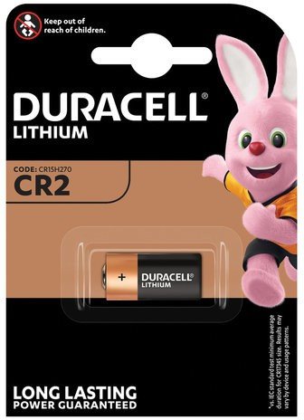 Батарейка DURACELL Ultra CR2, Lithium, 1 шт., в блистере, 3 В