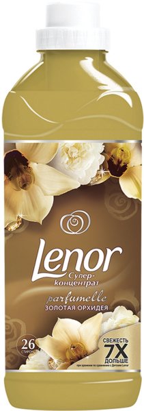 Кондиционер-ополаскиватель для белья, 930 мл, LENOR (Ленор) "Золотая орхидея", концентрат