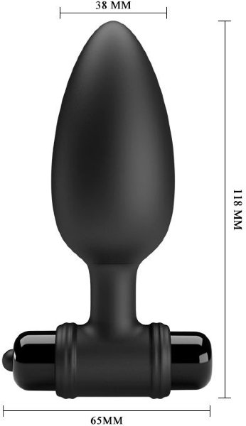 Черная расширяющаяся анальная пробка Weighted Silicone Inflatable Plug M | AliExpress