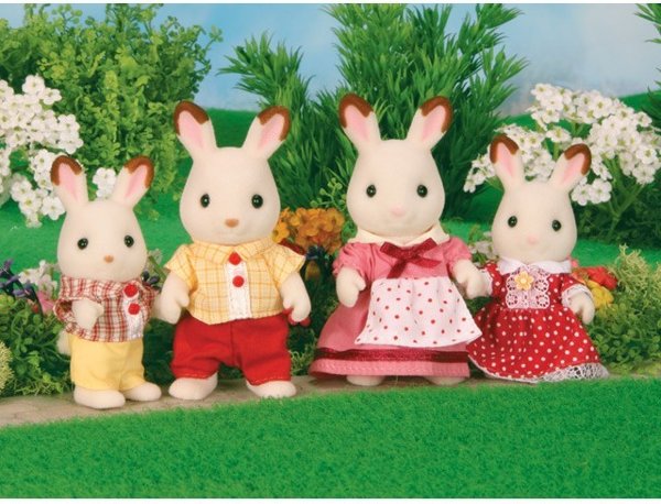 Sylvanian Families Набор Семья Шоколадных Кроликов *****