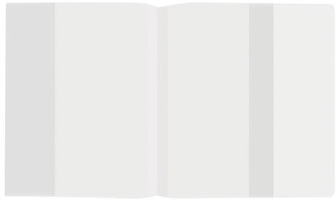 Обложка ПП для учебника и тетради, А4, STAFF/ПИФАГОР, универсальная, плотная, 300х590 мм, 223076