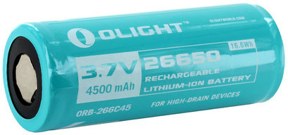 Аккумулятор Li-ion Olight ORB-266C45 26650 3,7 В 4500 mAh