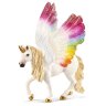 Крылатый радужный единорог Schleich 70576