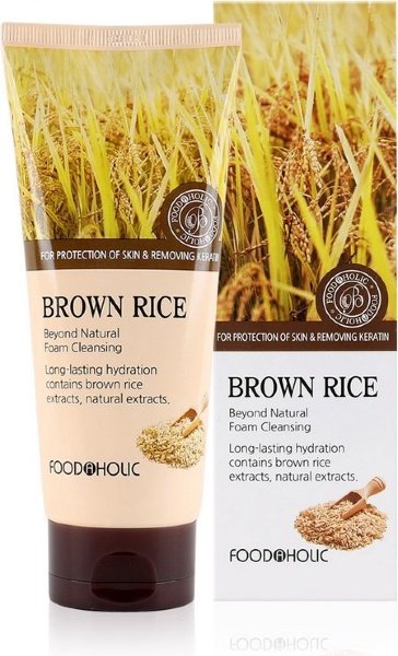 Очищающая пенка для умывания с экстрактом коричневого риса Brown Rice Beyond Natural Foam Cleansing