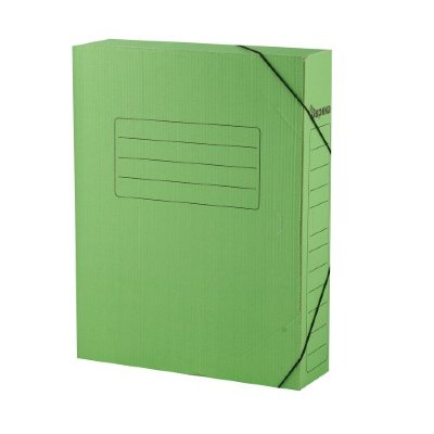 Эврика Архивная папка на резинках 75 мм зеленая (на 700 листов А4) 6830