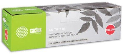 Тонер-картридж CACTUS (CS-TK1140) для KYOCERA FS1035MFP/DP//1135MFP/M2035DN, ресурс 7200 стр.