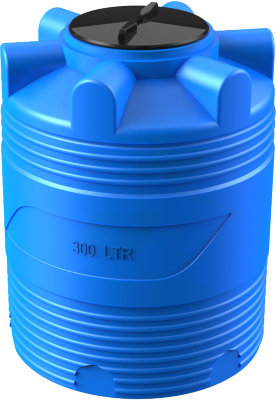 Емкость V 300 литров (синий)