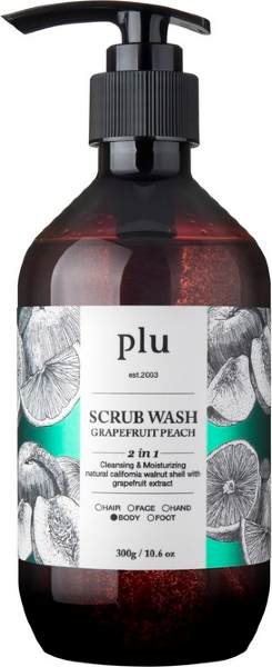 Скраб-гель для душа, персик и грейпфрут Scrub Wash Grapefruit Peach