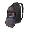 Рюкзак WENGER, 15", черный/красный, полиэстер, 900D,  34х18x47 см, 29 л