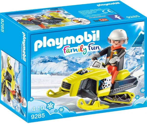 Конструктор Playmobil Сноумобиль 9285pm