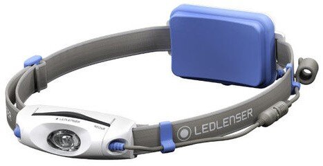 Фонарь светодиодный налобный LED Lenser NEO6R синий, 240 лм., аккумулятор