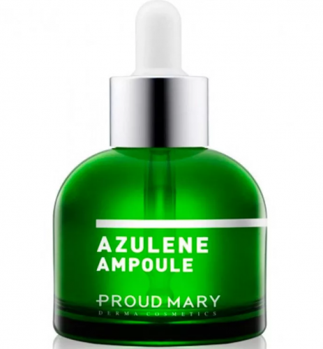 Proud Mary Azulene Ampoule - Ампульная сыворотка с азуленом для чувствительной кожи, 50 мл.