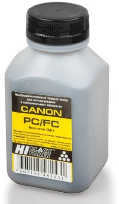 Тонер HI-BLACK для CANON PC/FC, фасовка 150 г