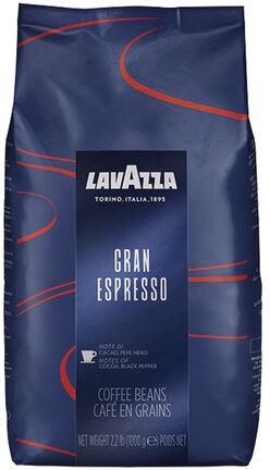 Кофе в зернах LAVAZZA "Gran Espresso", 1000 г, вакуумная упаковка, 2134