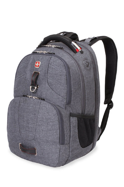 Рюкзак WENGER, 15", серый, ткань Grey Heather/полиэстер 900D PU, 47х34х20 см, 31 л