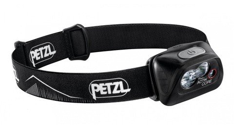 Фонарь светодиодный налобный Petzl Actik Core черный, 450 лм, аккумулятор