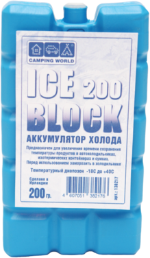 Аккумулятор холода Camping World Iceblock (200 гр.)