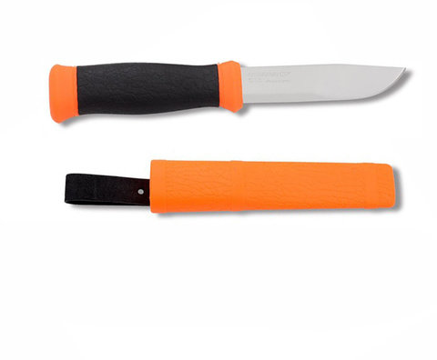 Нож Morakniv Outdoor 2000 Orange, нержавеющая сталь, оранжевый