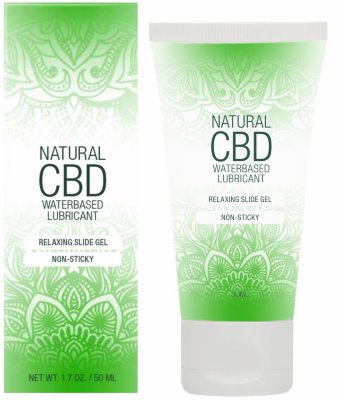 Лубрикант на водной основе Natural CBD Waterbased Lubricant - 50 мл.