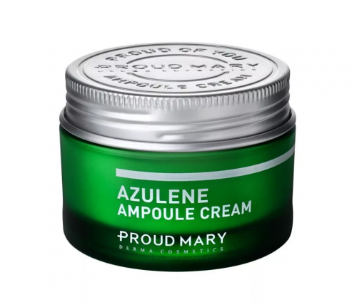 Proud Mary Azulene Ampoule Cream - Крем с азуленом для чувствительной кожи, 50 мл.