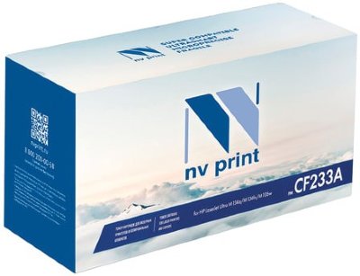 Картридж лазерный NV PRINT (NV-CF233A) для HP LaserJet Ultra M134a/M134fn/M106w, ресурс 2300 стр.