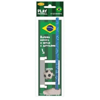 Expert Complete Набор Play football. Бразилия: карандаш ч/г, ластик бутса/мяч, игровое поле 530003