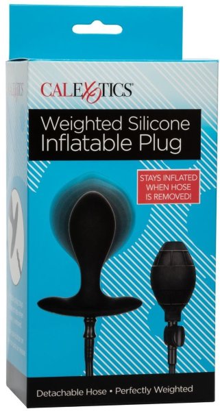 SE-0429-10-3 CalExotics Weighted Silicone Inflatable Plug