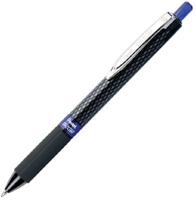 Ручка гелевая автоматическая с грипом PENTEL "Oh!Gel", СИНЯЯ, узел 0,7 мм, линия письма 0,35 мм