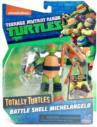 Turtles Фигурка черепашки-ниндзя, 12 см, Майки с боевым панцирем 90732