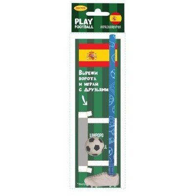 Expert Complete Набор Play football. Испания: карандаш ч/г, ластик бутса/мяч, игровое поле 530002