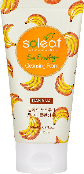 Очищающая пенка для лица с бананом So Fruity Banana Cleansing Foam