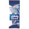 Бритвы одноразовые КОМПЛЕКТ 5 шт., GILLETTE (Жиллет) BLUE 2, для мужчин