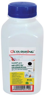 Тонер COLOURING для HP LJ Pro M104/M106/M132/M134/M203/M227, фасовка 70 г