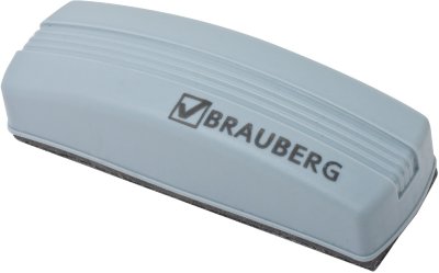 Стиратель для магнитно-маркерной доски (55х160 мм), упаковка с европодвесом, BRAUBERG