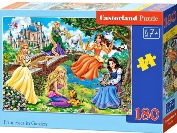 Пазлы Принцессы в саду 180 дет.B1-018383