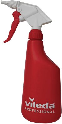 Спрей-бутылочка VILEDA, объем 600 мл, красная