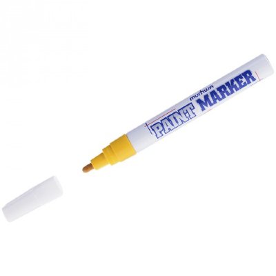 MunHwa Pencil Co Маркер краска 4мм ЖЁЛТЫЙ PM-08